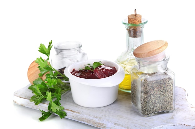 Zestaw przypraw i ziół